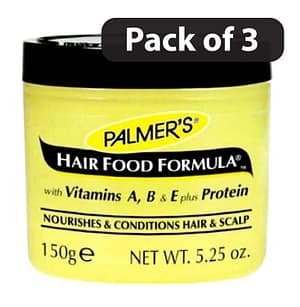 (Pack of 3) Palmer’s Hair Food for Nourishing & Conditioning Hair 5.25oz