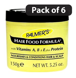 (Pack of 6) Palmer’s Hair Food for Nourishing & Conditioning Hair 5.25oz