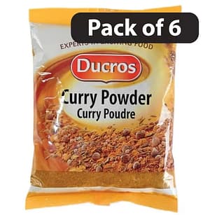 (Pack of 6) Ducros Curry Powder
