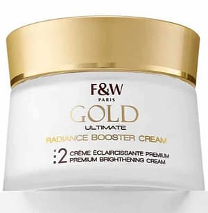 F&W Gold Ultimate Radiance Booster Cream 180ml Inside