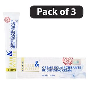 (Pack of 3) Fair & White Brightening Cream 50ml