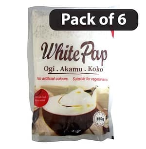 Funbel White Pap 350g x6