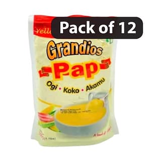(Pack of 12) Grandios Pap Ogi/Koko/Akamu 500g