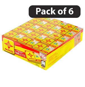 (Pack of 6) Maggi Seasoning Tablet 600g ( 60 x 10g)