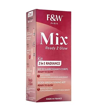 Fair & White Paris Mix Ready to Glow 2 in 1 Radiance Brightening Kit 400ml