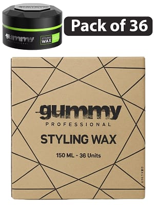 (Pack of 36) Gummy Styling Wax Matte Finish 150ml