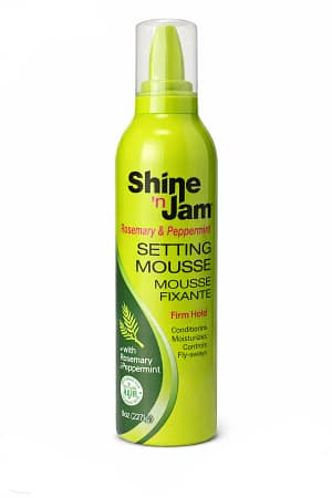 Shine n Jam Rosemary & Peppermint Setting Mousse Firm Hold 12fl.oz