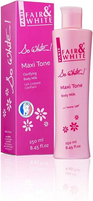 Fair & White So White Maxi Tone Clarifying Body Milk 250ml
