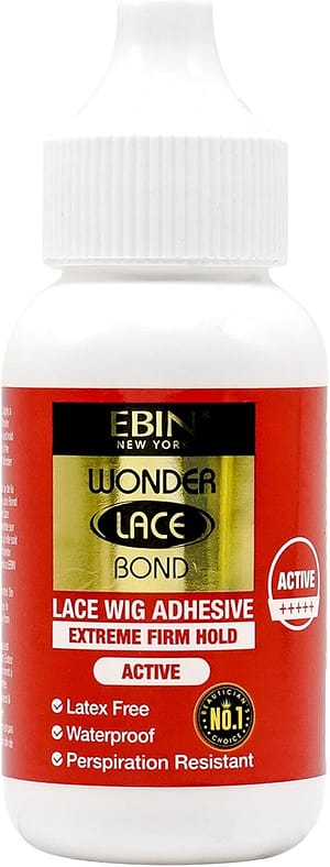 Ebin Wonder Lace Bond Lace Wig Adhesive Extreme Firm Hold 35ml