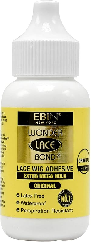 Ebin Wonder Lace Bond Lace Wig Adhesive Extreme Mega Hold original 35ml