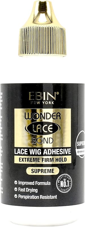Ebin Wonder Lace Bond Lace Wig Adhesive Extreme Firm Hold supreme 35ml