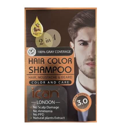Ican London Hair Color Shampoo 30mlx8