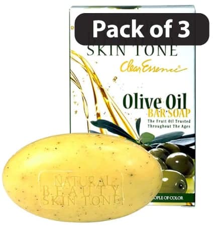 (Pack of 3) Clear Essence Olive Oil Bar Soap 173g (Pack of 3) Clear Essence Olive Oil Bar Soap 173g