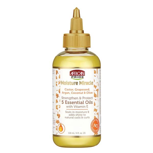 African Pride Moisture Miracle 5 Essential Oils 118ml