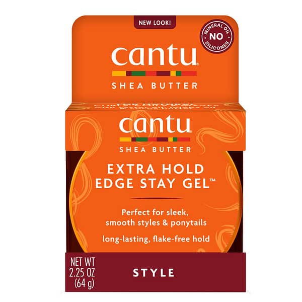 Cantu Extra Hold Edge Stay Gel with Shea Butter 2.25oz