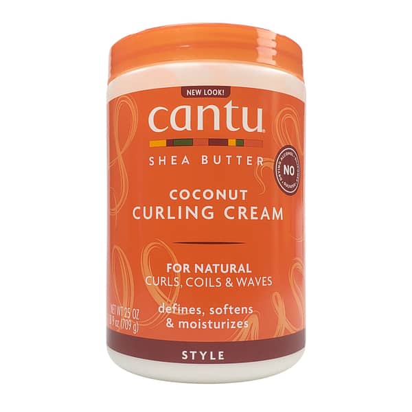 Cantu Shea Butter for Natural Hair Coconut Curling Cream 25oz