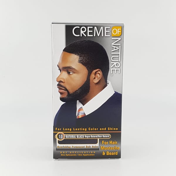 Creme of Nature 1.0 Nature Black For Hair, Mustache & Beard