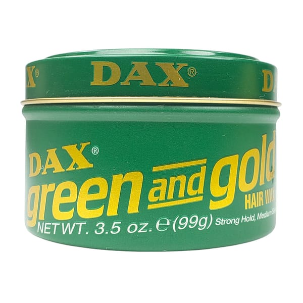 Dax Green & Gold Hair Wax 3.5oz