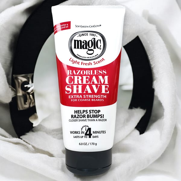 Magic Razorless Cream Shave Extra Strength 6oz Showcase
