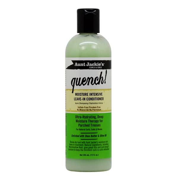 Aunt Jackie's Quench Moisture Intensive Leave-in Conditionor 12 oz