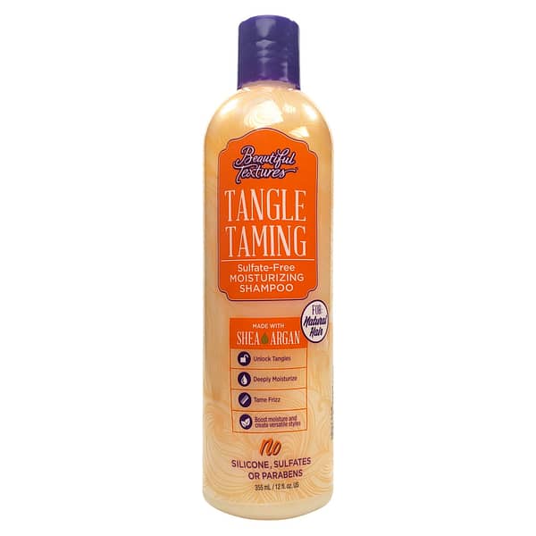 Beautiful Textures Tangle Taming Sulphate-Free Moisturizing Shampoo 12oz Beautiful Textures Tangle Taming Sulphate-Free Moisturizing Shampoo 12oz