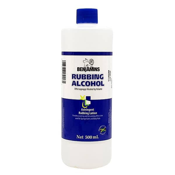 Benjamins Rubbing Alcoh 500ml