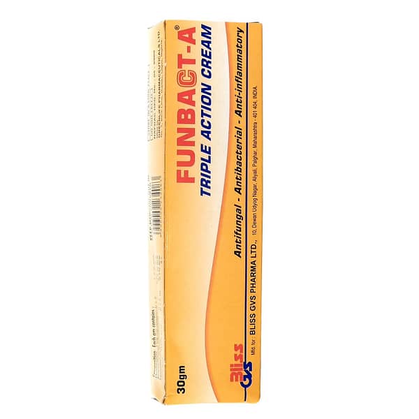 Funbact-A Triple Action Cream 30g