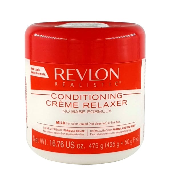 Revlon Realistic Conditioning Creme Relaxer No Base Formula Mild 16.76 oz