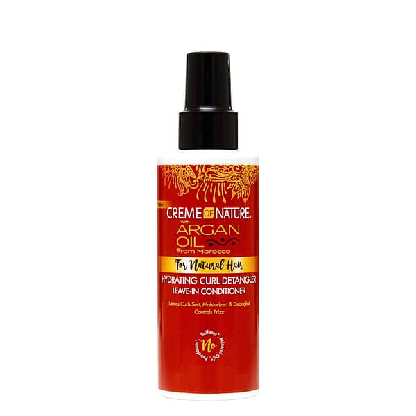 Creme of Nature Argan Oil For Natural Hair Hydrating Curl Detangler Leave-In Conditioner 5.1 Fl. Oz / 150 ml