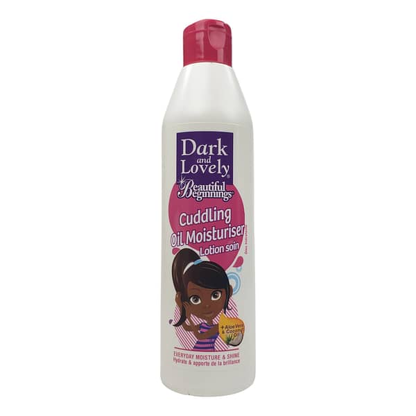 Dark & Lovely Beautiful Beginnings Cuddling Oil Moisturiser Lotion Soin 250ml