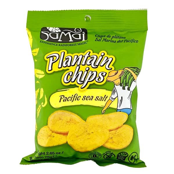 Samai Plantain Chips Pacific Sea Salt 2 65 oz