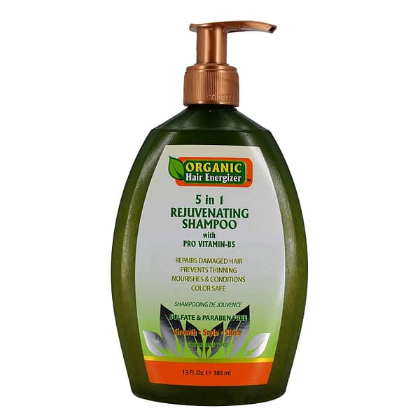 Organic Hair Energizer 5 In 1 Rejuvenating Shampoo 13 Oz