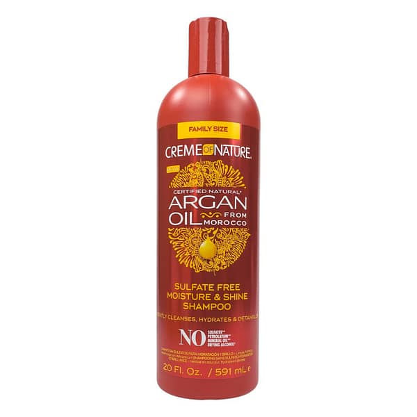 Creme of Nature Argan Oil Sulfate-Free Moisture & Shine Shampoo 20oz