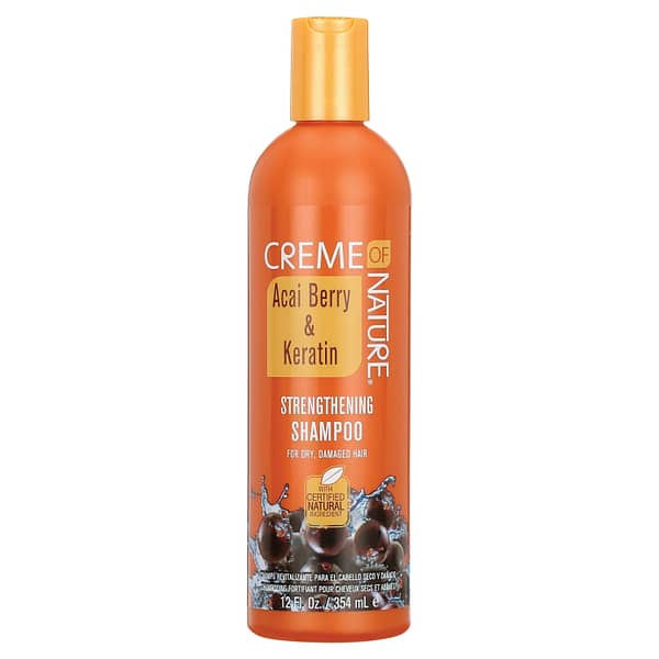 Creme Of Nature Acai Berry & Keratin Strengthening Shampoo 12fl.oz