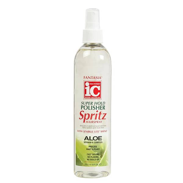 Fantasia IC Super Hold Polisher Spritz Hairspray 10oz