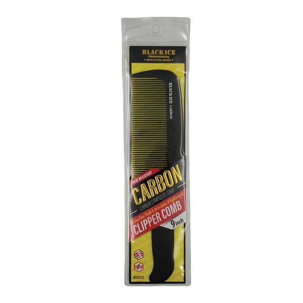 Black Ice Carbon Composite Comb Heat Resistant 9inch CC0112