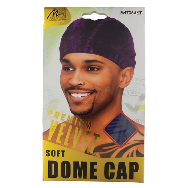 Murry Premium Velvet Soft Dome Cap M4706AST