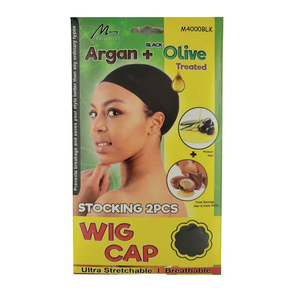 Murry Wig Cap Stocking 2PCS M4000BLK