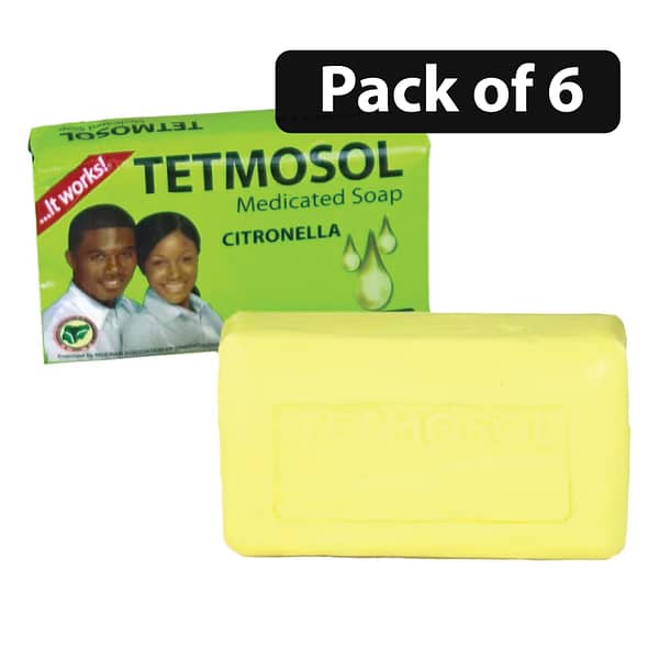 (Pack of 6) Tetmosol Citronella Soap 75g