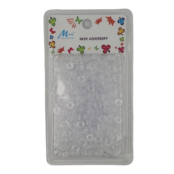Murry Collection Hair Beads Transparent