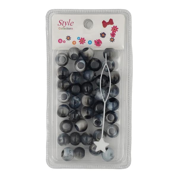 Style Collections Hair Beads BD009 Black