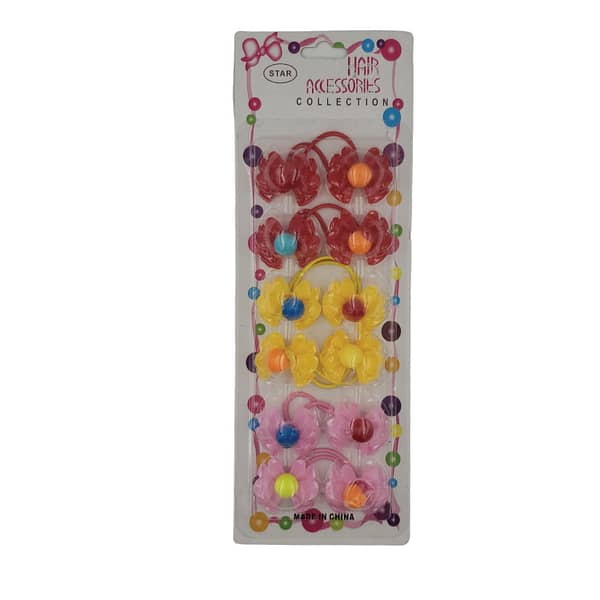 Star Hair Bobbles Hair Accessories Collection Muti