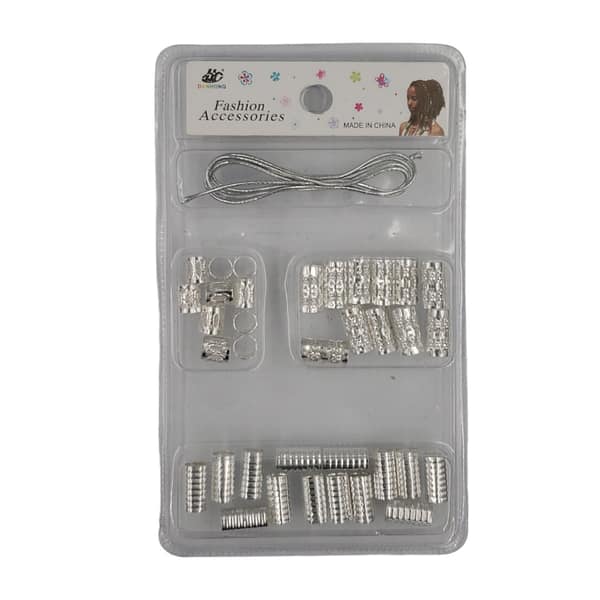 Fashion Accessories Metal Beads With String Silver2