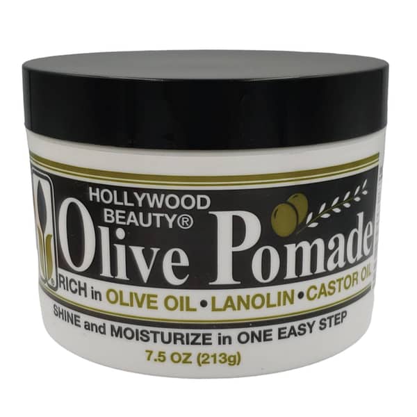 Hollywood Beauty Olive Pomade Shine And Moisturize Extra Dry Hair 7.5oz