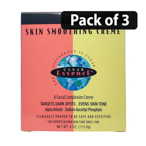 (Pack of 3) Clear Essence Skin Smoothing Creme 4oz
