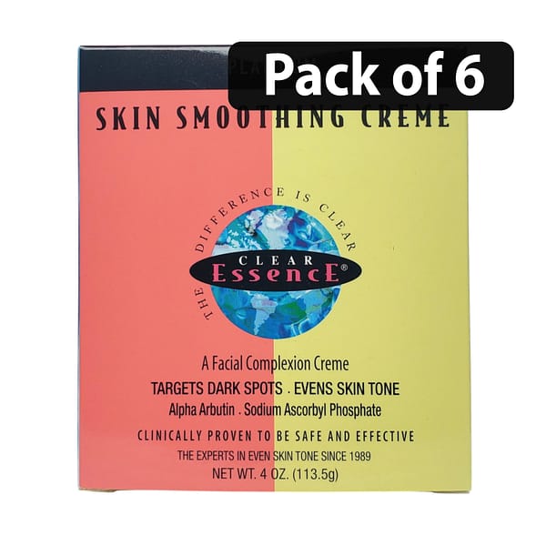 (Pack of 6) Clear Essence Skin Smoothing Creme 4oz