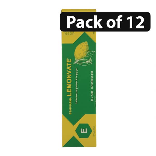 (Pack of 12) Esapharma Lemonvate 30g