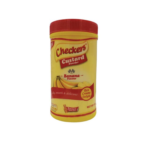 Checkers Custard Powder 400g Banana