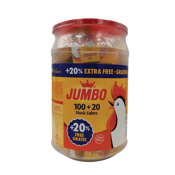 Jumbo Chicken Cubes (120 Tablettes) 1200g