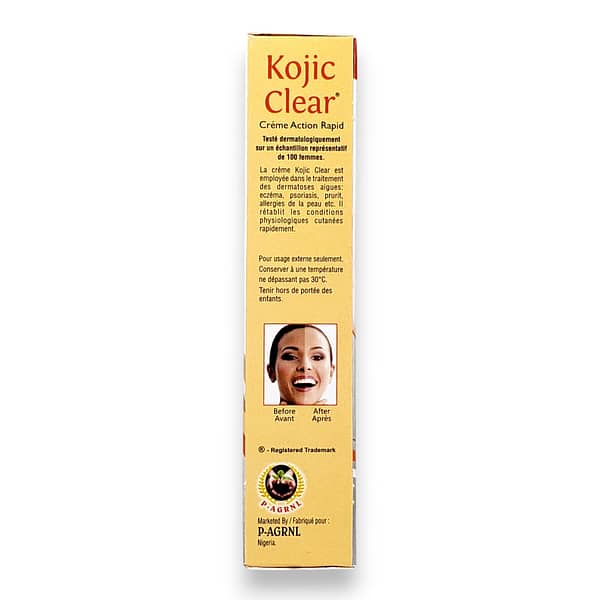 Kojic Cream Fast Action Cream 50g Side 2